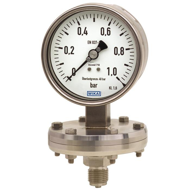 Diaphragm gauge store